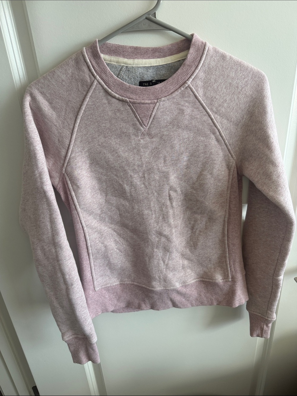 Rag & Bone Pink Crew Neck Sweater